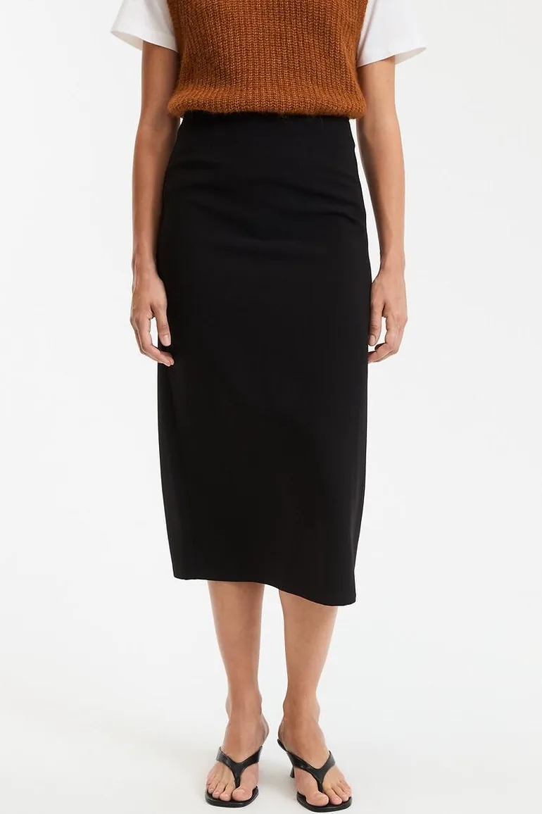 Midi Pencil Skirt