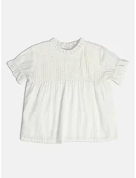 Girls Cotton Round Neck Top
