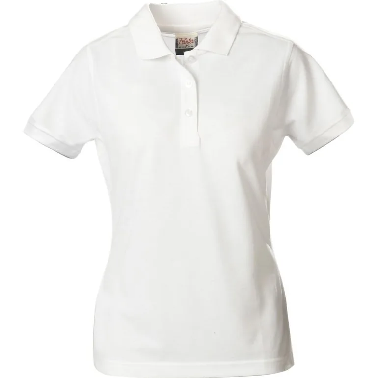 Printer Womens/Ladies Surf Pro Polo Shirt - White