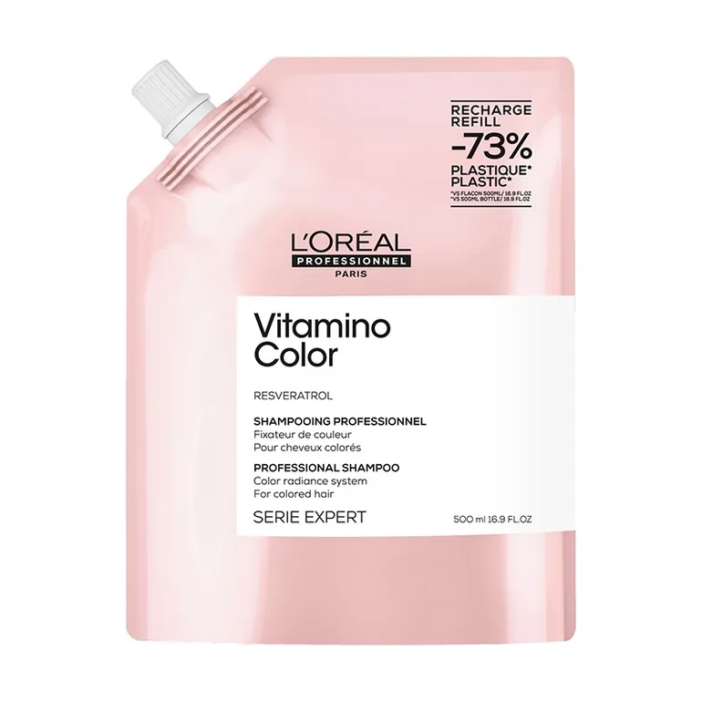 L'Oreal Professionnel Vitamino Color Shampoo Refill Pack 500ml
