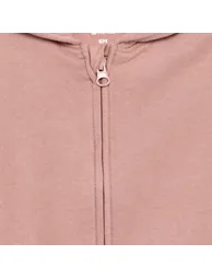 Hooded zip-up sweatshirt PINK - 2