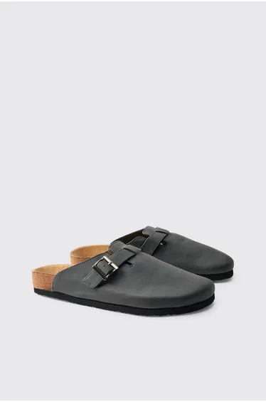 PU Mule - grey