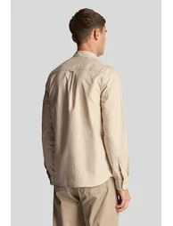 Oxford Long Sleeve Shirt Ecru - 2