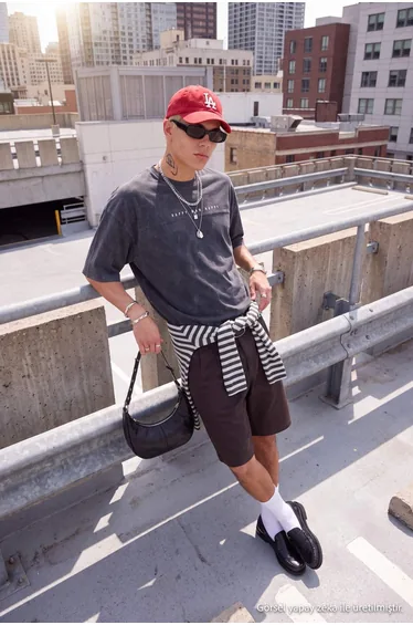 T-Shirt - Gray - Oversize