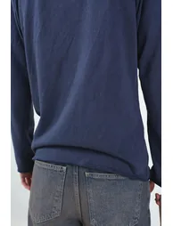 GIESTO Men's Cotton Long-Sleeve Crew Neck T-Shirt - 2