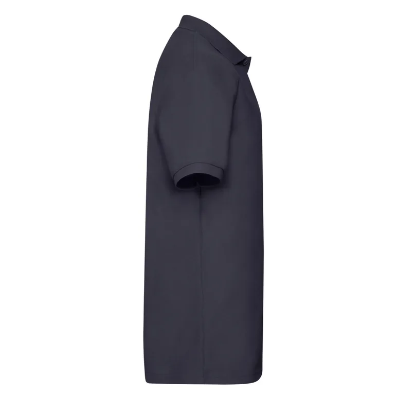 Fruit of the Loom Mens 65/35 Heavyweight Polo Shirt - Deep Navy - 2