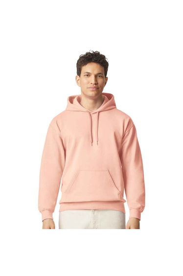 Gildan Unisex Adult Midweight Fleece Hoodie - Dusty Rose