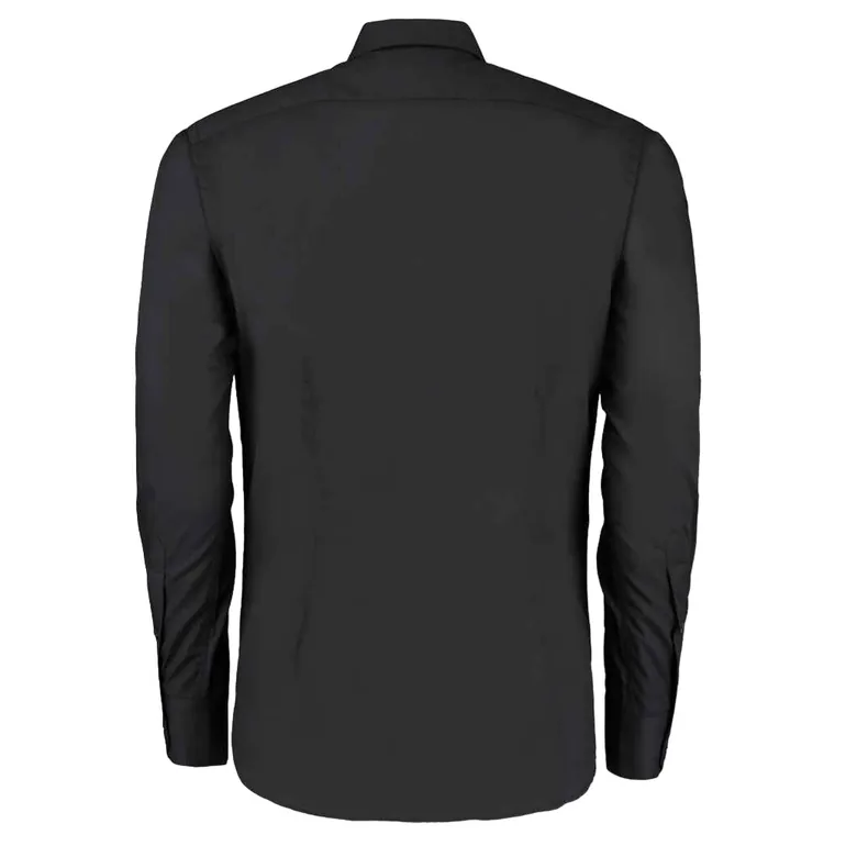 Kustom Kit Mens Formal Shirt - Black - 1