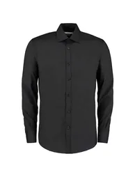 Kustom Kit Mens Formal Shirt - Black