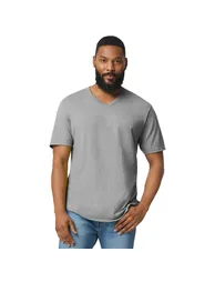 Gildan Mens Softstyle V Neck T-Shirt