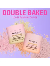 Revolution Double Baked Loose Powder Fair to Medium - 2