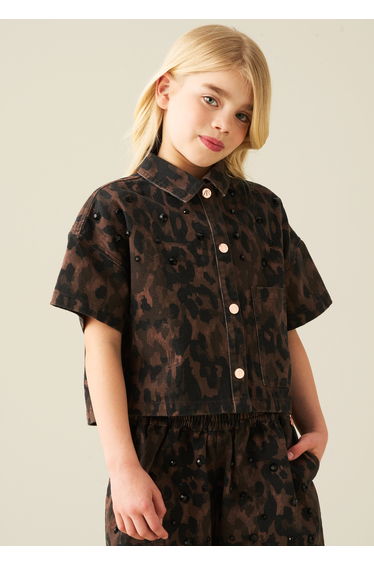 Zeta Leopard Shirt