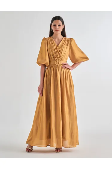 Ambra Dress – Honey Gold