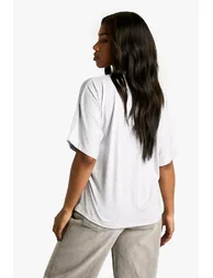 RUCHED SIDE TSHIRT - grey marl - 2