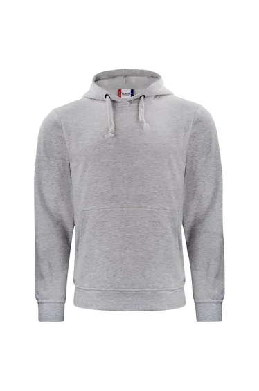 Clique Basic Hoodie - Grey Melange