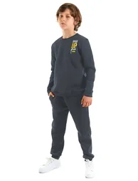Plain Dark Grey Boy Tracksuit