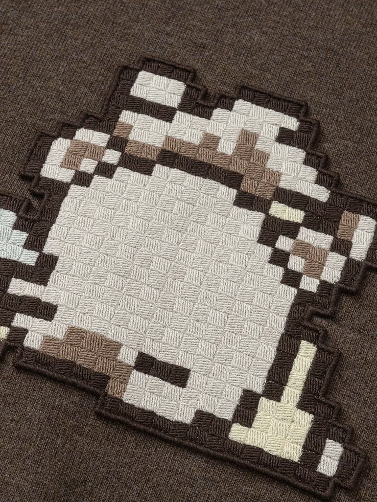 Boys' Pixel Graphic Hooded Sweatshirt - 3