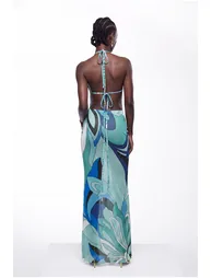 Hardmod Backless Print Skirt Set - 2