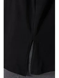 Plus Size T-Shirt - Black - Oversize - 4
