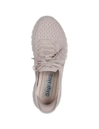 Skechers Womens/Ladies First Blush Slip-In Trainers - Taupe - 3