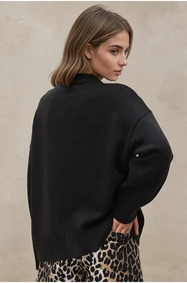 Crew Neck Cozy Sweater