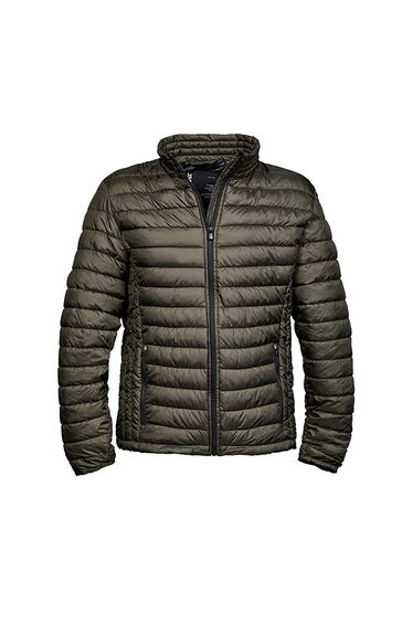 Tee Jays Mens Zepelin Padded Jacket - Dark Olive