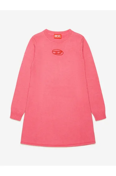 فستان سويتر بناتي - زهري