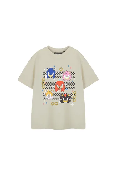 تيشيرت ولادي بأكمام قصيرة