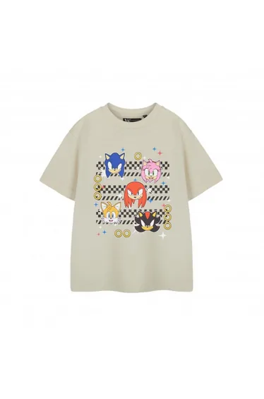 تيشيرت ولادي بأكمام قصيرة