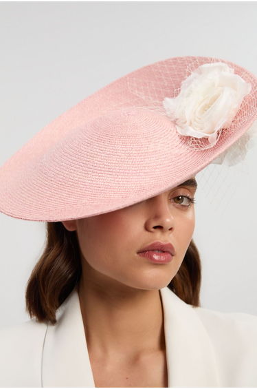 Asymmetric Flower Detail Fascinator