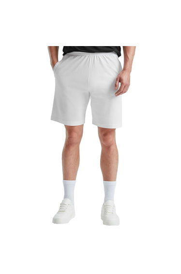 Fruit of the Loom Mens Iconic Jersey Shorts - White