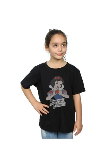 Disney Princess Girls Snow White Apple Cotton T-Shirt