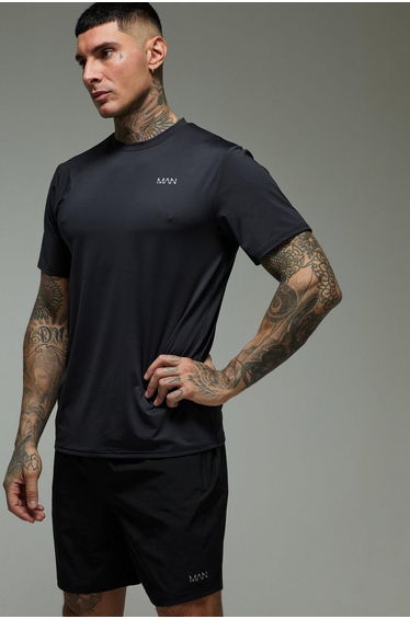 Tall Man Active Regular Fit Performance T-shirt - black