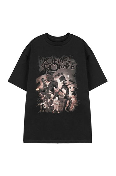 My Chemical Romance Unisex Adult The Black Parade Short-Sleeved T-Shirt - Black
