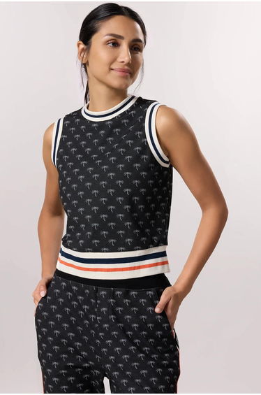 Comfort Sleeveless Top - SEASONAL PRINT