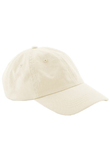 Beechfield Unisex Low Profile 6 Panel Dad Cap - Beige