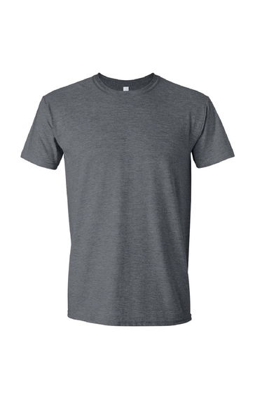 Gildan Mens Short Sleeve Soft-Style T-Shirt - Dark Heather