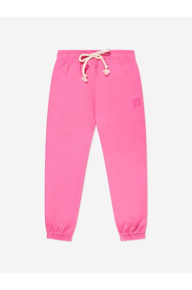 Kids Mini Frack X Face Joggers in Pink