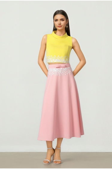 Collar Button Top