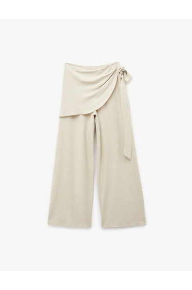 Wide Leg Skirt Trousers