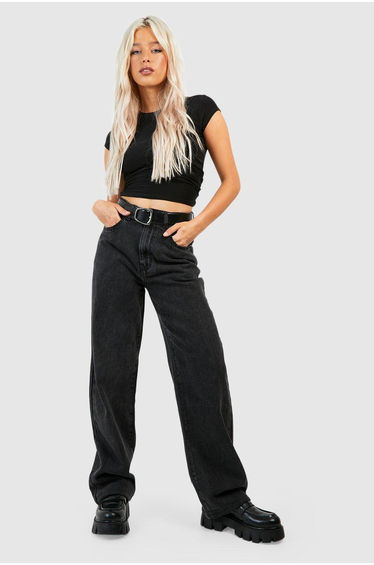 Skater Jean - washed black