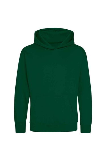 Awdis Childrens/Kids Hoodie - Rainforest Green