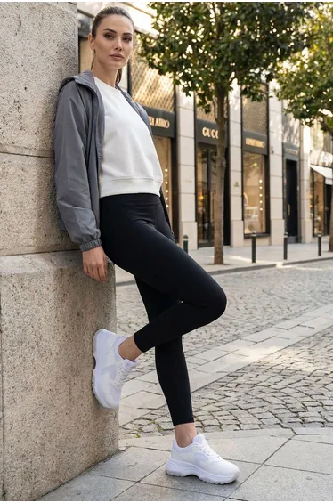 White Women's Sneaker