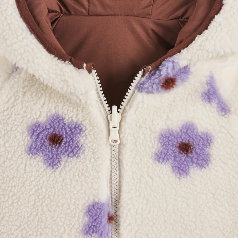 Reversible Hooded Padded Jacket - 1