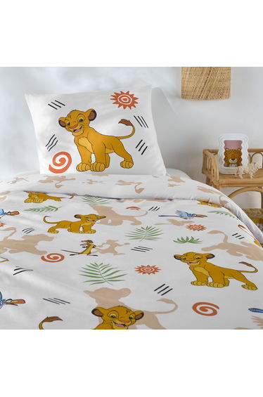 Disney Child's Bed Linen Set in Cotton with Lion King Pampa