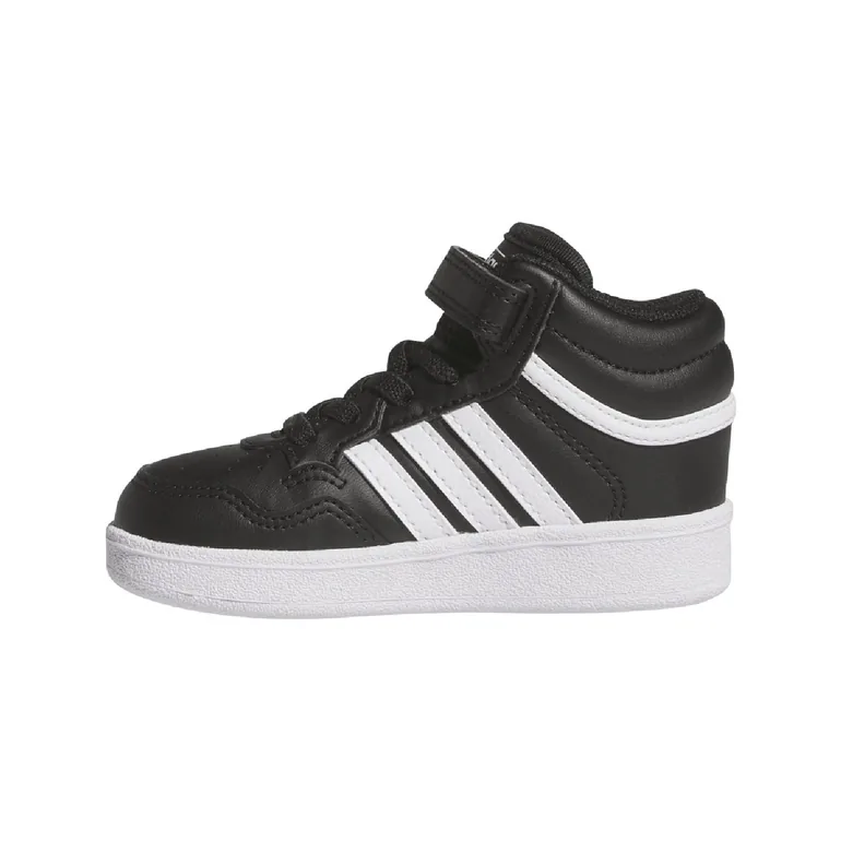 Boy's adidas Infant Hoops 4.0 Mid Trainers in Black - 4