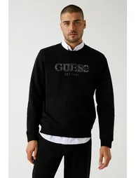 Guess Crew Neck Sweatshirt Black