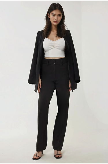High Waist Flare Pants