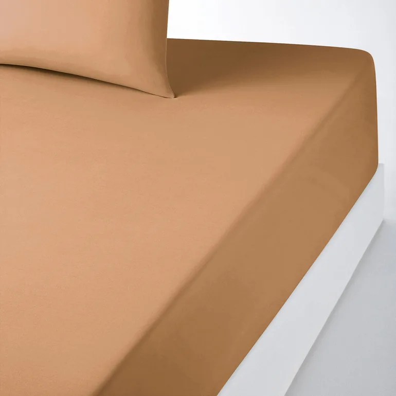 Scenario Plain Polycotton Fitted Sheet for Thick Mattresses - 1