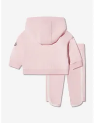 Baby Girls Logo Tracksuit in Pink - 1